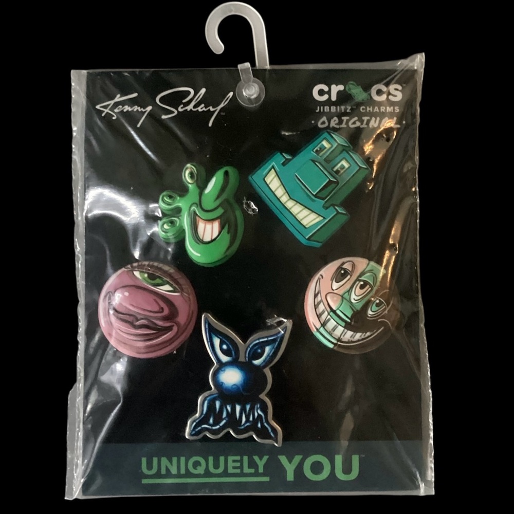 LIMITED EDITION CROCS KENNY SCHARF JIBBITZ